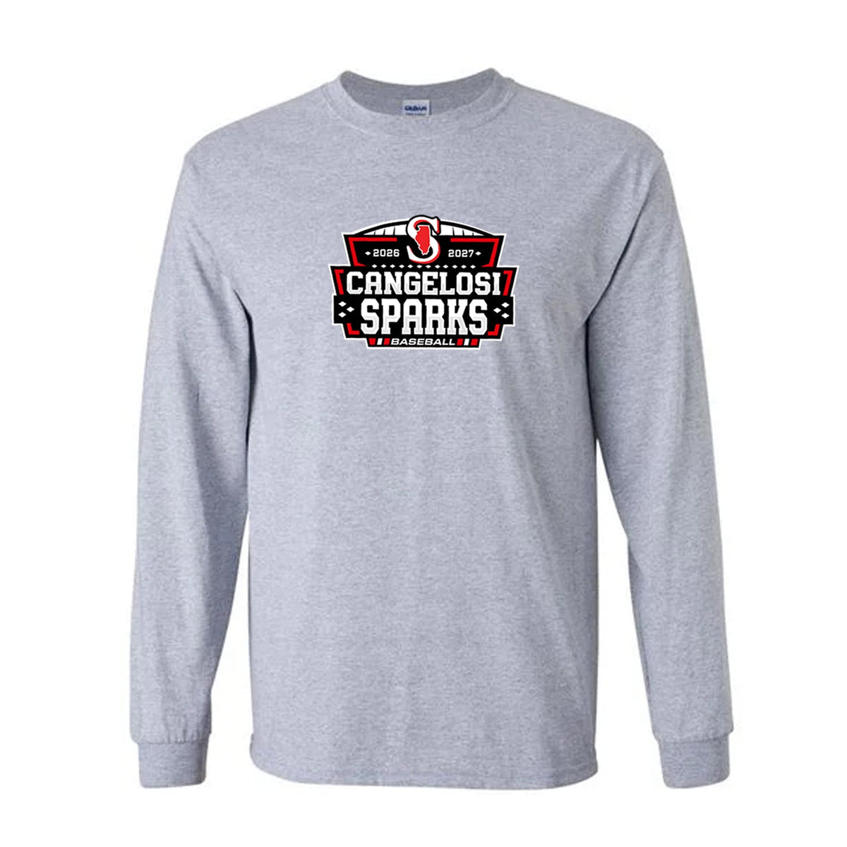 ADULT GILDAN SPARKS MAIN LONG SLEEVE