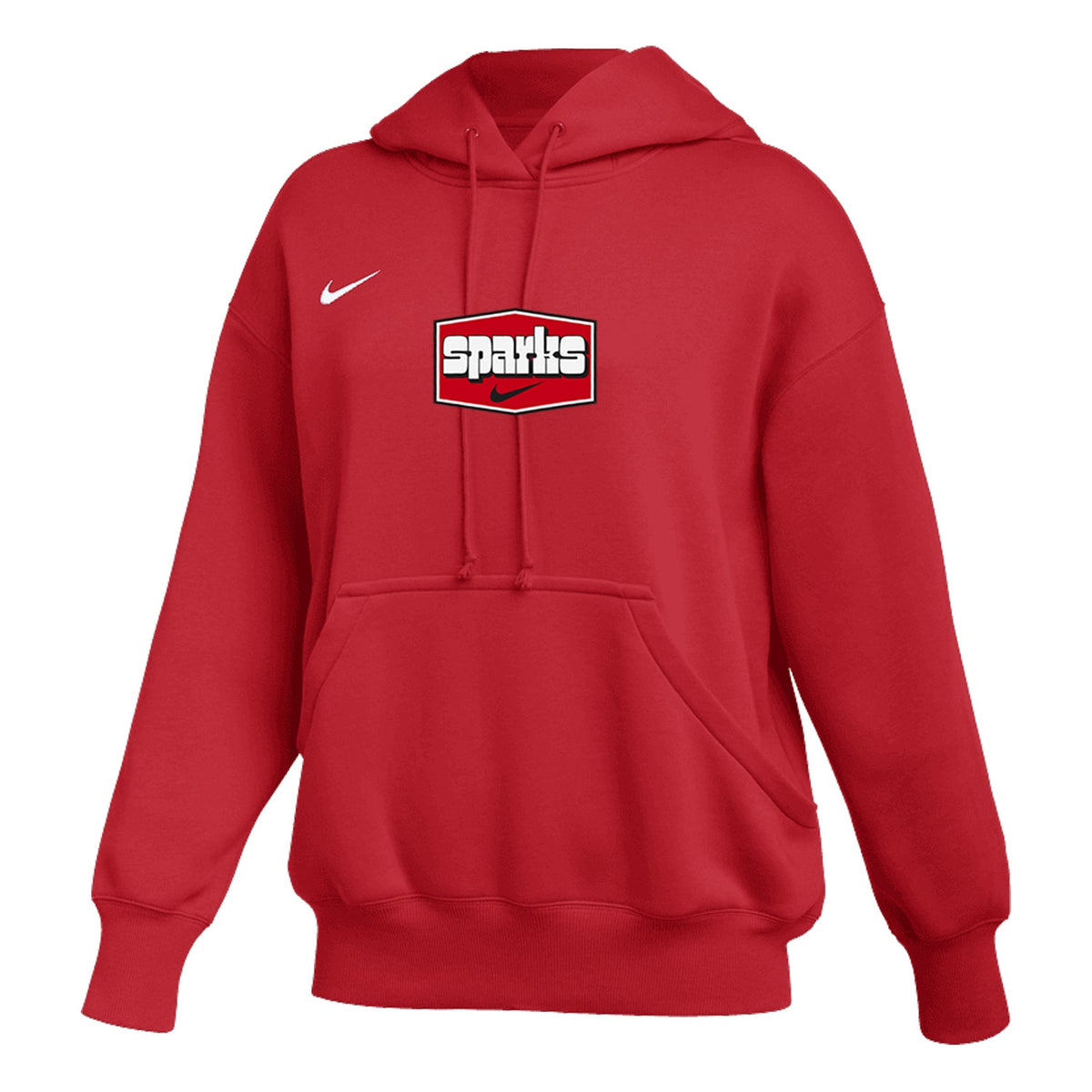 WOMENS NIKE SPARKS EMBROIDERED TEAM PHOENIX FLEECE HOODIE