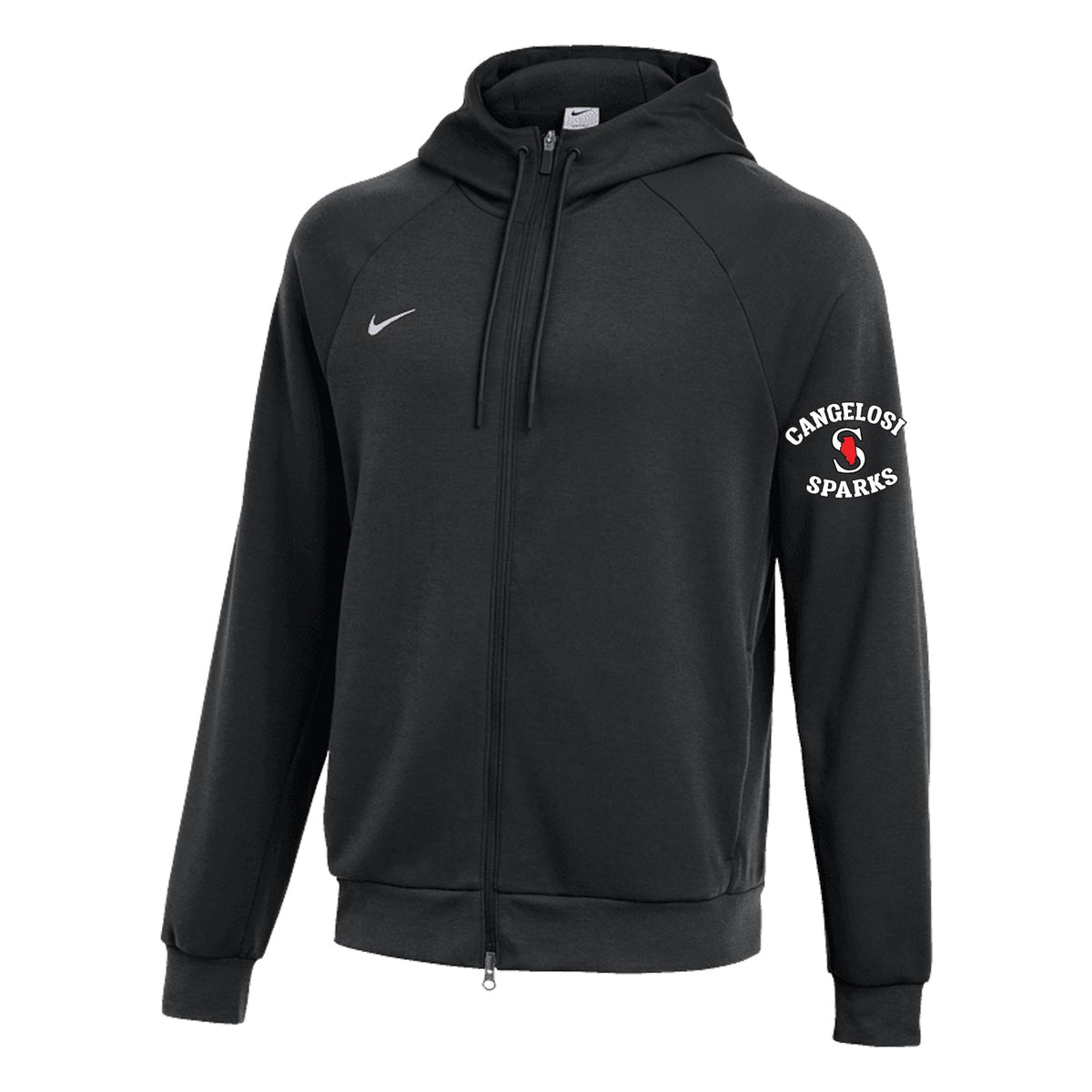 MENS NIKE SPARKS PRIMARY FULL ZIP HOODIE