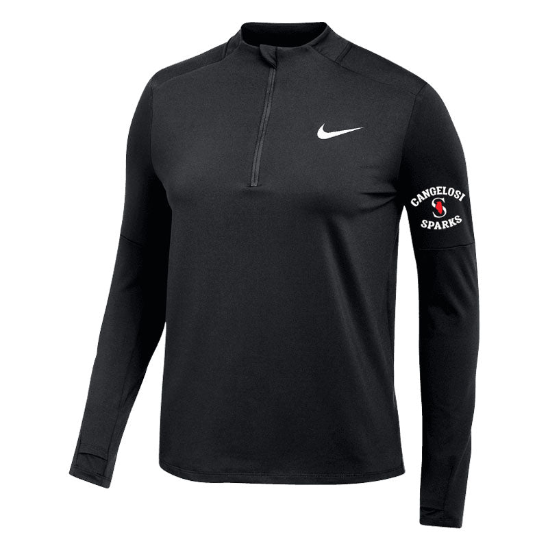 WOMENS NIKE SPARKS DRI FIT ELEMENT HALF ZIP