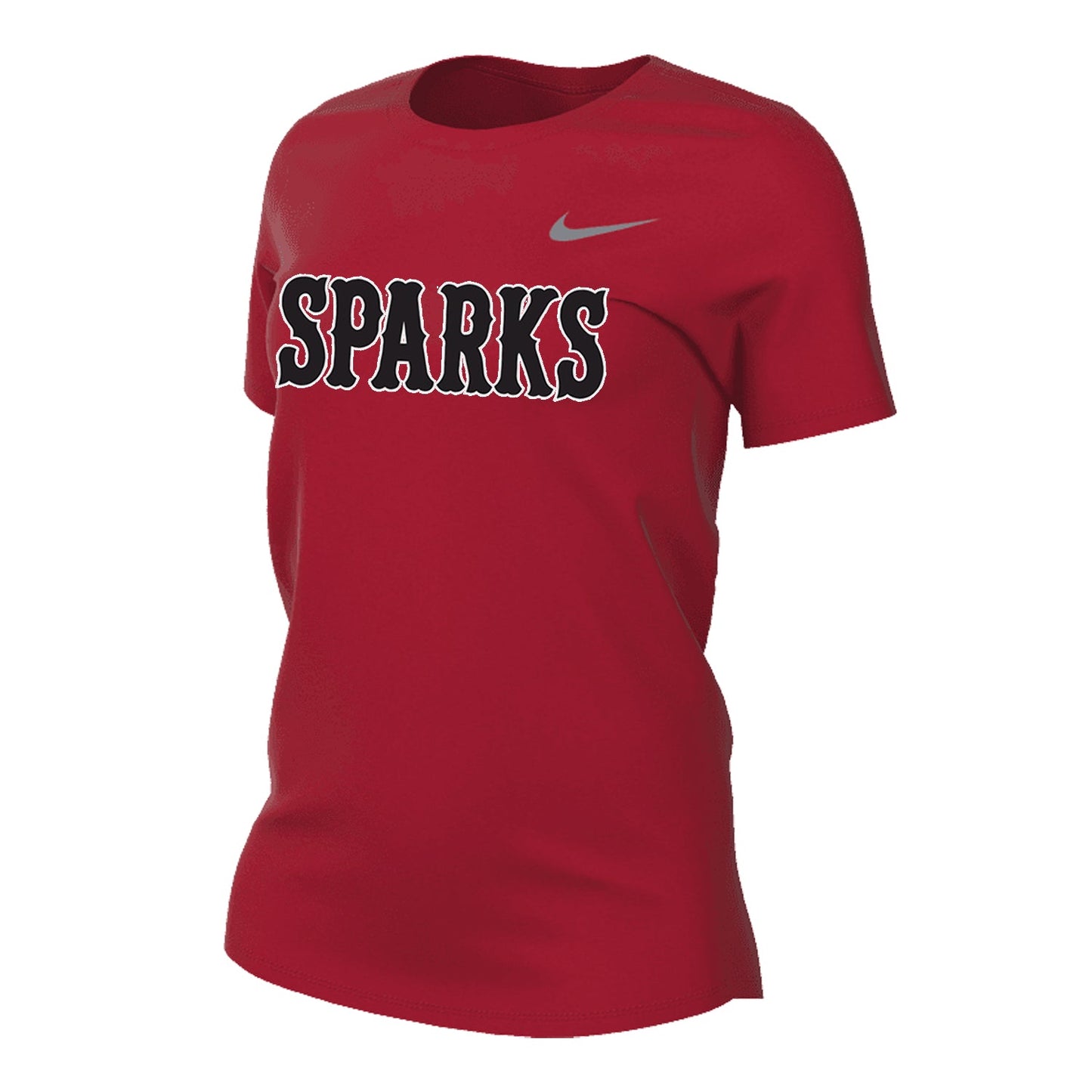 WOMENS NIKE SPARKS LEGEND SHORT SLEEVE