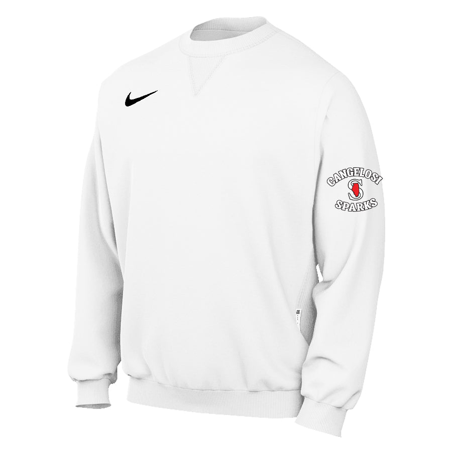 MENS NIKE SPARKS TEAM FLEECE CREW LONG SLEEVE
