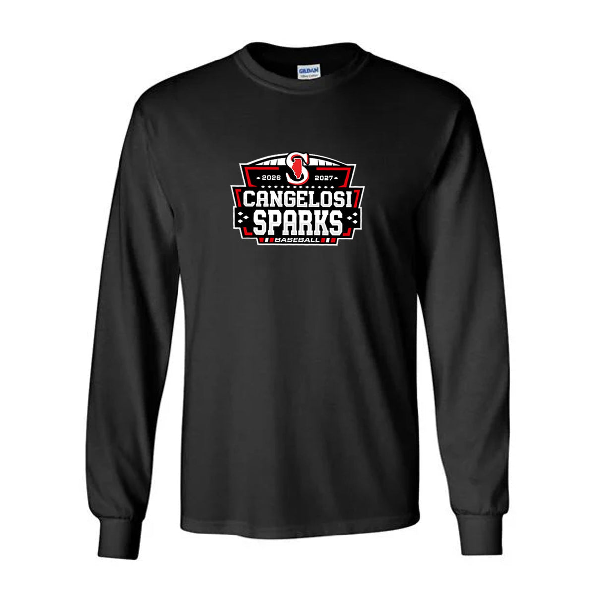 ADULT GILDAN SPARKS MAIN LONG SLEEVE