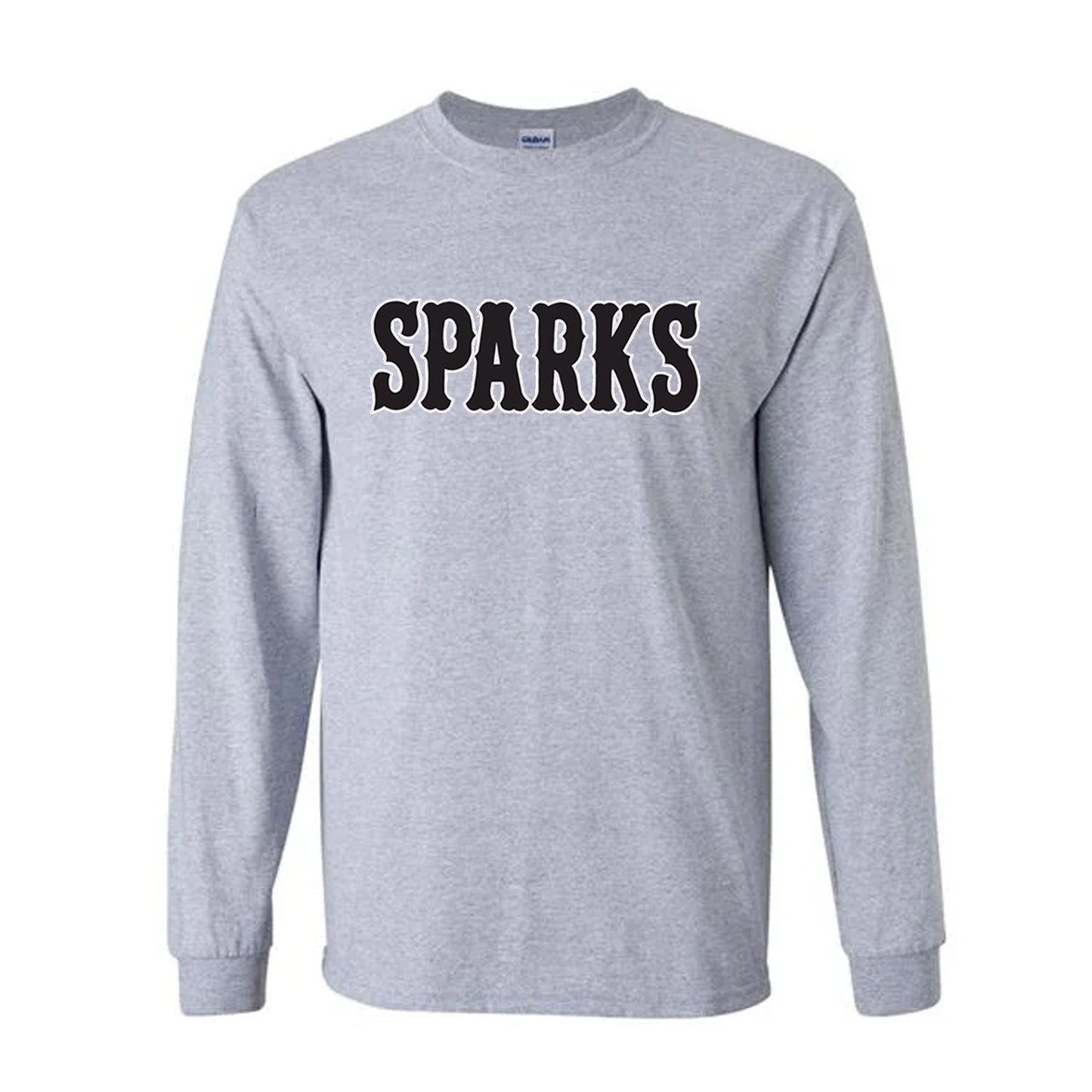 ADULT GILDAN SPARKS LONG SLEEVE