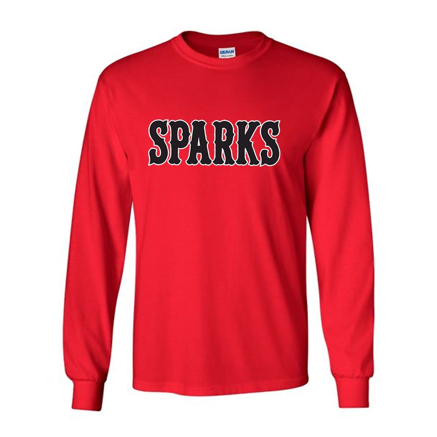 ADULT GILDAN SPARKS LONG SLEEVE