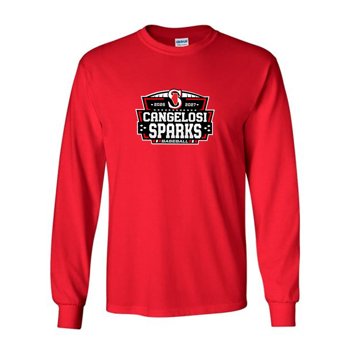 ADULT GILDAN SPARKS MAIN LONG SLEEVE