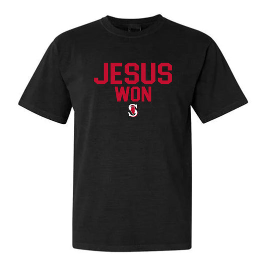 ADULT COMFORT COLORS JESUS WON SHORT SLEEVE
