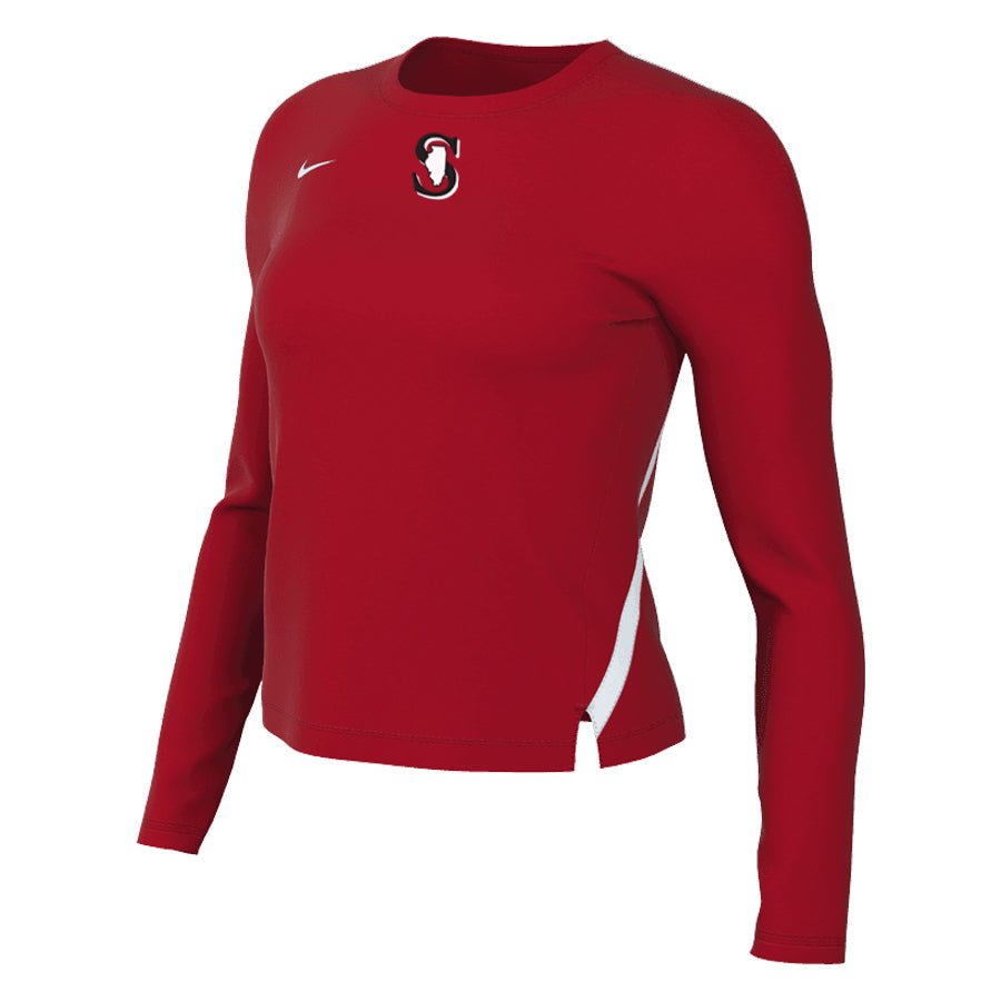 WOMENS NIKE SPARKS LS WARMUP TOP