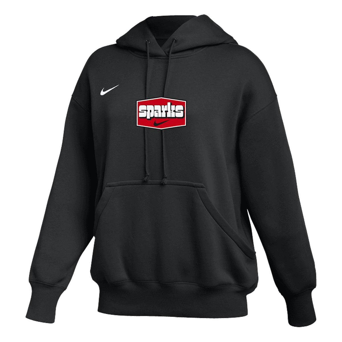 WOMENS NIKE SPARKS EMBROIDERED TEAM PHOENIX FLEECE HOODIE
