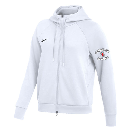 WOMENS NIKE SPARKS DF TEAM PRIMARY FULL ZIP HOODIE