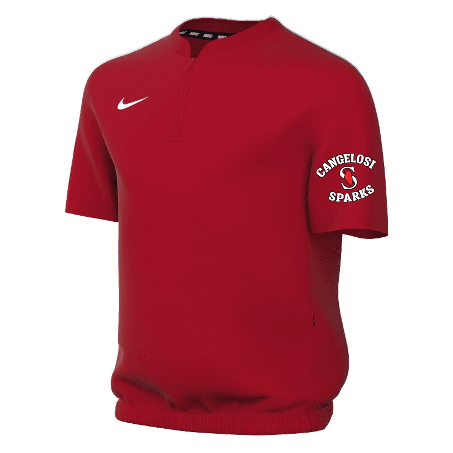 YOUTH NIKE SPARKS WINDSHIRT SHORT SLEEVE TOP