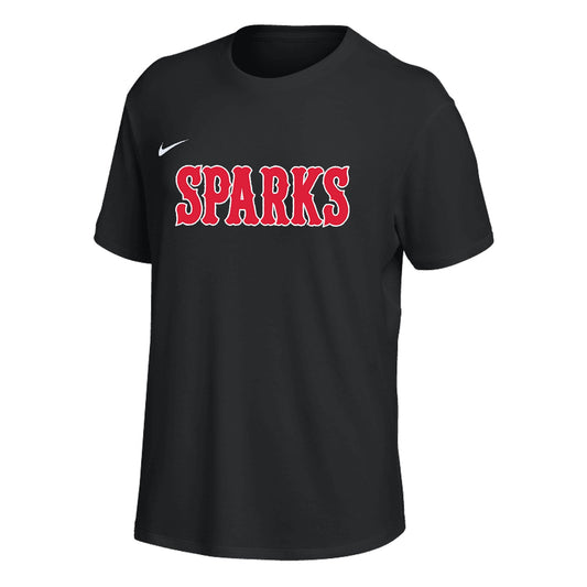 WOMENS NIKE SPARKS ONE RELAXED SS TOP