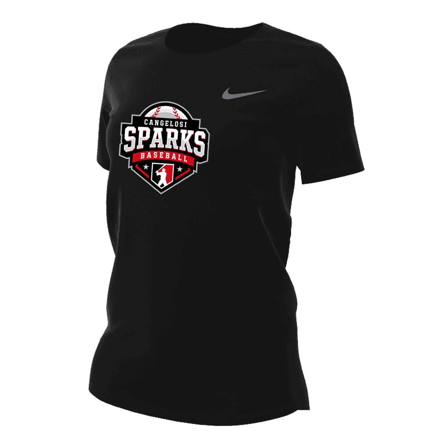 WOMENS NIKE SPARKS MAIN LEGEND SHORT SLEEVE