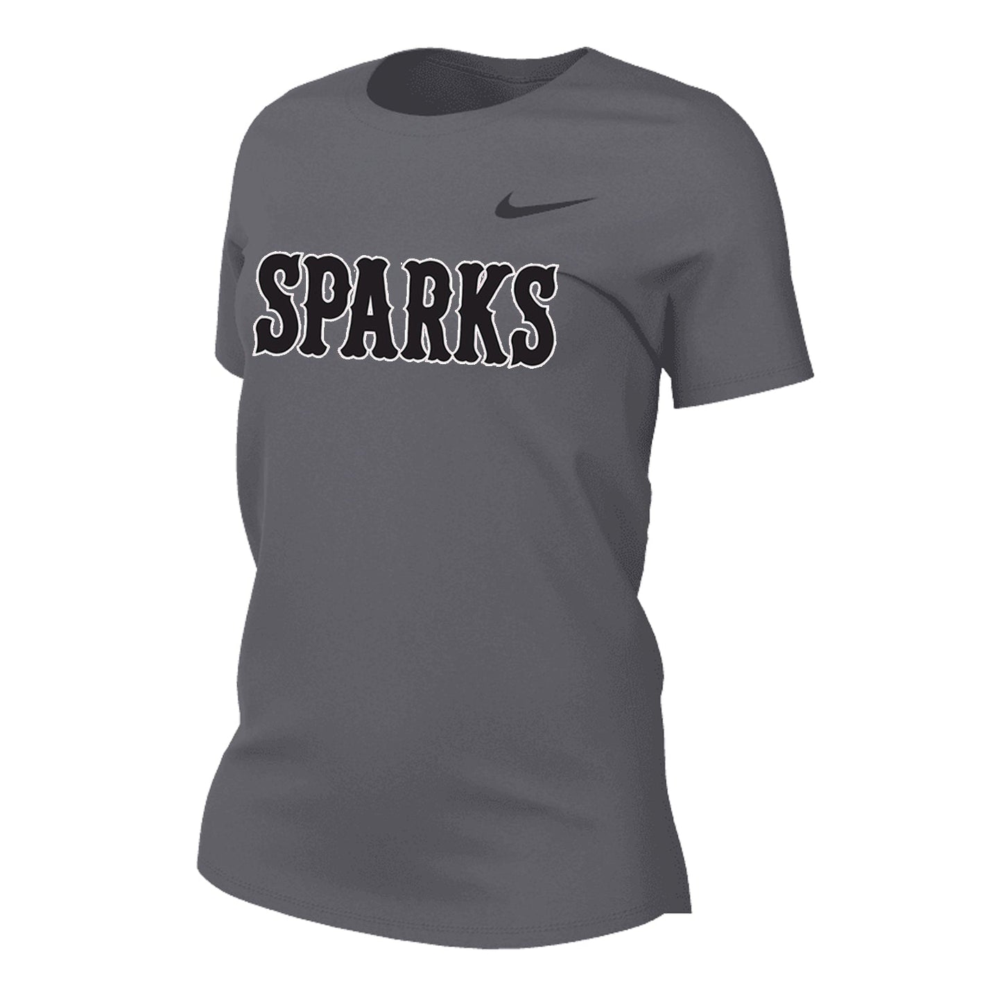 WOMENS NIKE SPARKS LEGEND SHORT SLEEVE