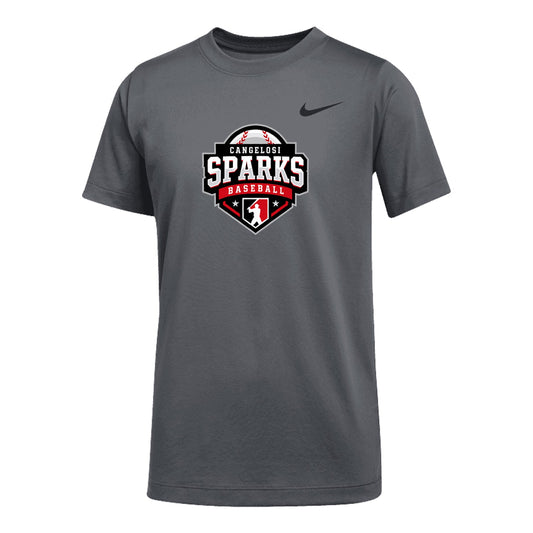 YOUTH NIKE SPARKS MAIN LEGEND SHORT SLEEVE