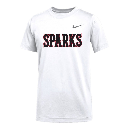 YOUTH NIKE SPARKS LEGEND SHORT SLEEVE